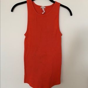 Free People brand knit tank. Sz xs.